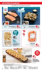 Saumon en promo dans le catalogue Super U à la page 26