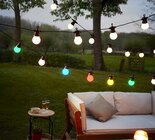 GUIRLANDE GUINGUETTE SOLAIRE MULTICOLORE/BLANC - Gifi GUIRLANDE GUINGUETTE SOLAIRE MULTICOLORE/BLANC à 8,90 € dans le catalogue Gifi