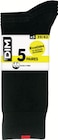 Lot de 5 paires de chaussettes adulte EcoDIM Homme - DIM - Intermarché Hyper Lot de 5 paires de chaussettes adulte EcoDIM Homme - DIM à 7,90 € dans le catalogue Intermarché Hyper