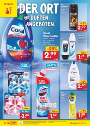 Dusche Angebot & Preis im aktuellen Netto Marken-Discount Prospekt Dusche Angebot im aktuellen Netto Marken-Discount Prospekt auf Seite 24