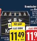 Aktuelle Krombacher Angebote bei E center in Marl Aktuelles Krombacher Angebot bei E center in Marl ab 11,49 €