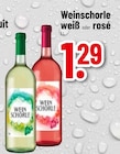 Weinschorle weiß bei Trinkgut im Frankfurt Prospekt für 1,29 €