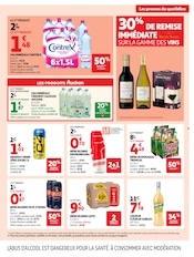 Promos Bière dans le catalogue "LES HALLES" de Auchan Supermarché Bière en promo dans le catalogue Auchan Supermarché à la page 9