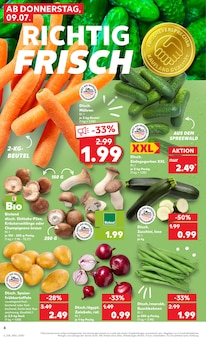 Zucchini im aktuellen Kaufland Prospekt (München) Zucchini im Kaufland Prospekt "Hier bin ich richtig" mit 61 Seiten (München)
