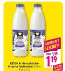 Frische Vollmilch im Angebot bei Hieber in Freiburg Frische Vollmilch Angebote von EDEKA Herzstücke bei Hieber Freiburg für 1,19 €