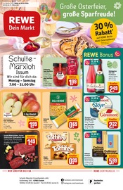 REWE Supermarkt Prospekt der aktuellen Woche mit 34 Seiten, gültig von 30.03.2026 bis 04.04.2026, in Issum und Umgebung Aktueller REWE Supermarkt Prospekt in Issum und Umgebung, "Dein Markt" mit 34 Seiten, 30.03.2026 - 04.04.2026