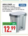 Aktuelles Abfalleimer Duo Angebot bei Marktkauf in Düsseldorf ab 12,99 €