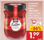Konfitüre Extra oder Samt von Schwartau im aktuellen Netto Marken-Discount Prospekt