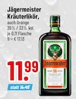 Kräuterlikör im Angebot bei Trinkgut in Rosenheim Kräuterlikör Angebote von Jägermeister bei Trinkgut Rosenheim für 11,99 €