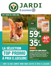 Catalogue E.Leclerc "LA SÉLECTION TOP PROMO À PRIX E.LECLERC" à Guilliers et alentours, 8 pages, 17/03/2026 - 04/04/2026
