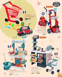 Prix et réduction Aspirateur Traineau dans le prospectus La Grande Récré en cours Offre Aspirateur Traineau dans le catalogue La Grande Récré du moment à la page 155