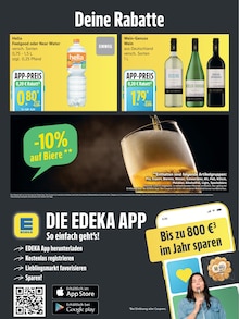 Bier im aktuellen EDEKA Prospekt (Rostock) Bier im EDEKA Prospekt "Top Angebote" mit 7 Seiten (Rostock)