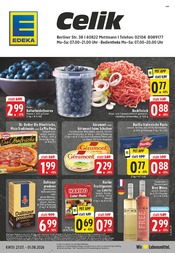 Aktueller EDEKA Prospekt mit Hackfleisch, "Aktuelle Angebote", Seite 1