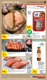 Promos Saumon dans le catalogue "Intermarché" de Intermarché Express Saumon en promo dans le catalogue Intermarché Express à la page 9