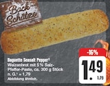 Baguette Seasalt Pepper von  im aktuellen EDEKA Prospekt für 1,49 €
