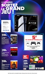 Offre Manette PS5 dans le catalogue Carrefour du moment à la page 8