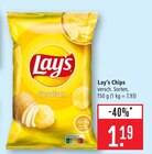 Chips Angebote von Lay's bei Marktkauf Bietigheim-Bissingen für 1,19 €