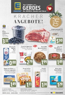 E center Prospekt der Woche "Aktuelle Angebote" Seite 1, 23.02.2026 bis 28.02.2026 für Moers Aktueller E center Prospekt "Aktuelle Angebote" Seite 1 von 30 Seiten für Moers