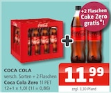 Coca Cola Zero Angebote von Coca Cola bei Getränke Oase Dortmund für 11,99 €