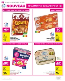 Prix et réduction Gnocchi dans le prospectus Carrefour en cours Offre Gnocchi dans le catalogue Carrefour du moment à la page 54