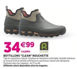 Bottillons "Clean" Rouchette - Rouchette en promo chez Delbard Versailles à 34,99 €