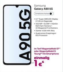 Kiel-Com Kiel - Smartphone Galaxy A90 5G Smartphone Galaxy A90 5G Angebot bei Kiel-Com Kiel im Prospekt "Magenta TV - Die Megathek"