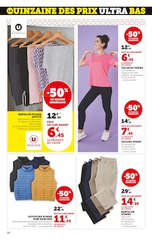 Promo Pyjama dans le catalogue Hyper U du moment à la page 38