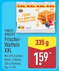 Frischei-Waffeln XXL im ALDI Nord Prospekt Frischei-Waffeln XXL von Finest Bakery im aktuellen ALDI Nord Prospekt für 1,59 €