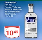 Vodka Angebote von Absolut bei GLOBUS Duisburg für 10,49 €