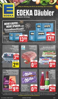 EDEKA Prospekt "Wir lieben Lebensmittel!" mit  Seiten (Oettingen (Bayern))