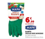 Gants Taille des Rosiers - MAPA dans le catalogue Super U