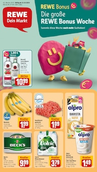 Bananen im aktuellen REWE Prospekt (Ingolstadt) Bananen im REWE Prospekt "Dein Markt" mit 32 Seiten (Ingolstadt)