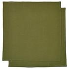 Serviette dunkelgrün im Angebot bei IKEA in Siegen Serviette dunkelgrün Angebote von STOCKHOLM 2025 bei IKEA Siegen für 7,99 €