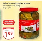 Gewürzgurken Auslese im Angebot bei GLOBUS in Saarbrücken Gewürzgurken Auslese Angebote von Jeden Tag bei GLOBUS Saarbrücken für 1,09 €