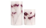 LED-Echtwachs-Kerzen 2er-Set, weiß mit Blumen im Angebot bei Höffner in Fürth LED-Echtwachs-Kerzen 2er-Set, weiß mit Blumen Angebote bei Höffner Fürth für 29,99 €
