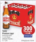 Premium-Lager von Tyskie für 18,99 € bei E center im Angebot Premium-Lager von Tyskie im aktuellen E center Prospekt