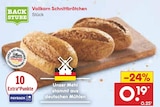 Vollkorn Schnittbrötchen bei Netto Marken-Discount im Ölbronn-Dürrn Prospekt für 0,19 €