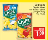 Chips for Friends Gesalzen Angebote von Gut & Günstig bei Marktkauf Bautzen für 1,00 €