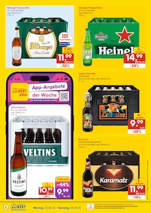 Bitburger im Netto Marken-Discount Prospekt "DER ORT, AN DEM DU IMMER AUSGEZEICHNETE PREISE FINDEST." mit 6 Seiten (Regensburg)