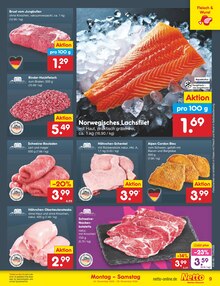 Braten im Netto Marken-Discount Prospekt "Aktuelle Angebote" mit 56 Seiten (Cottbus)