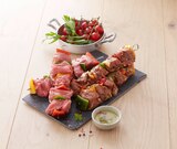Supermarchés Match Épinal - Produit élaboré : Brochette d'agneau nature ou marinée Promo Produit élaboré : Brochette d'agneau nature ou marinée dans le catalogue Supermarchés Match Carte traiteur : nos pros cuisinent pour vous. à Épinal
