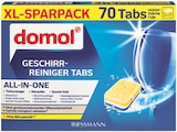 Geschirr-Reiniger Tabs XL-Sparpack von Domol im aktuellen Rossmann Prospekt