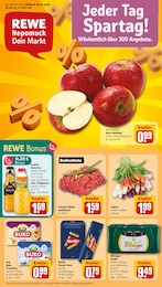 REWE Prospekt für Alsdorf mit 30 Seiten REWE Prospekt "Dein Markt" für Alsdorf, 30 Seiten, 19.01.2026 - 24.01.2026