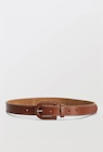 Ceinture 25cm en cuir avec boucle recouverte à 23,09 € dans le catalogue Monoprix Margaret