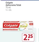Zahnpasta Total von Colgate im aktuellen Rossmann Prospekt