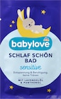 Baby im dm-drogerie markt Prospekt Baby Badezusatz Schlaf Schön Bad von babylove im aktuellen dm-drogerie markt Prospekt für 0,75 €