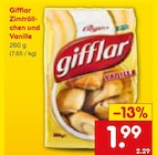 Zimtröll-chen und Vanille im Angebot bei Netto Marken-Discount in Ibbenbüren Zimtröll-chen und Vanille Angebote von Gifflar bei Netto Marken-Discount Ibbenbüren für 1,99 €