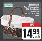 Einkaufskorb von KESPER im aktuellen EDEKA Prospekt für 14,99 €