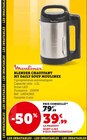 Blender Chauffant My Daily Soup - Moulinex en promo chez Super U Antony à 39,99 €