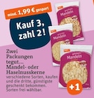 Aktuelles Mandelkerne Angebot bei tegut in Nürnberg